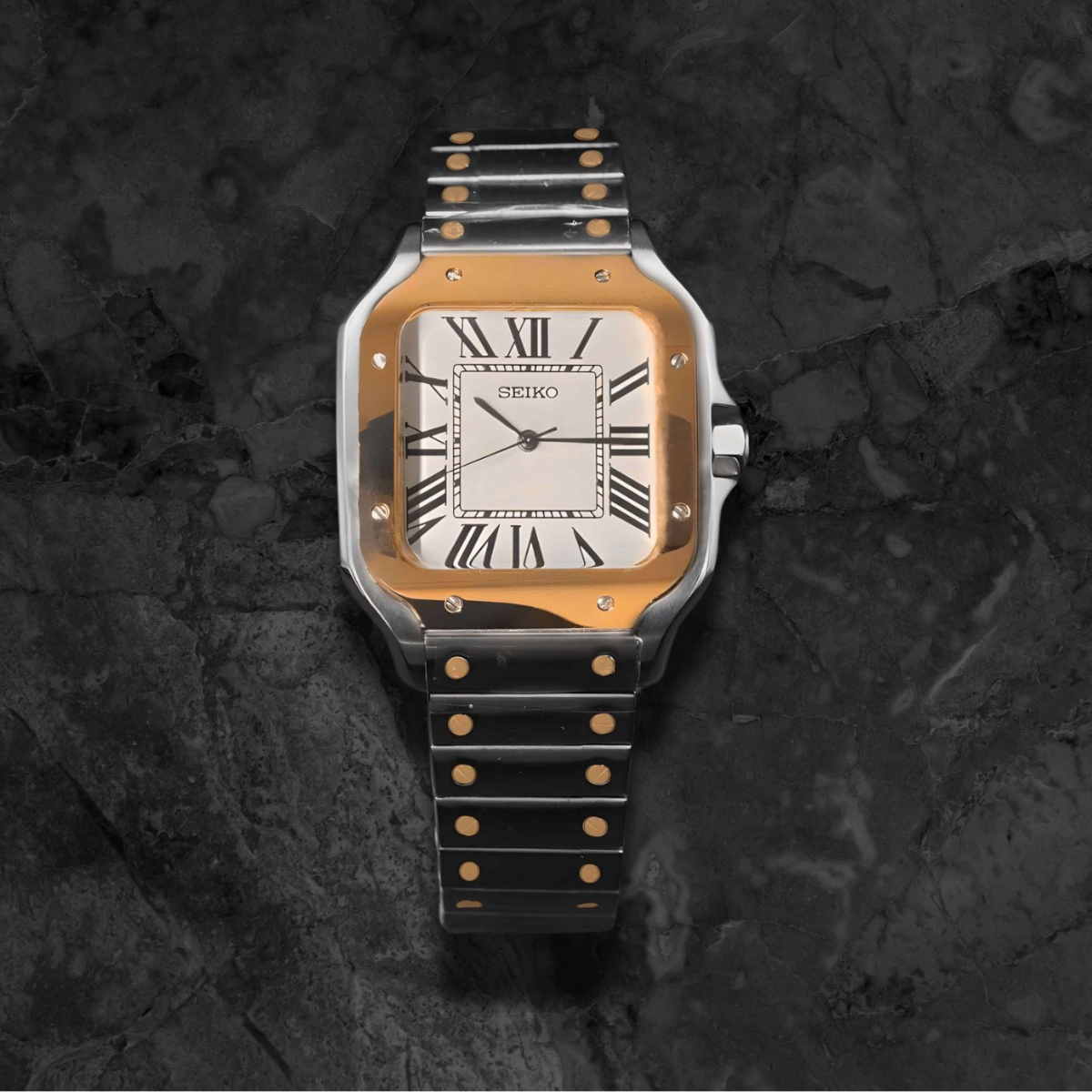 SEIKO Santos Mod Nh35 Movement