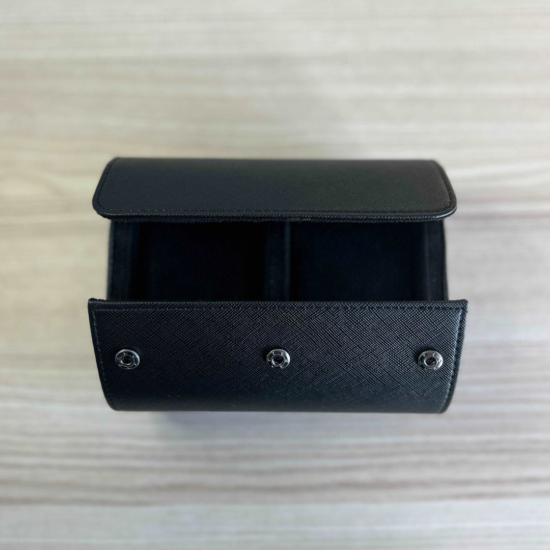 Premium 2-Piece Watch Travel Case Set