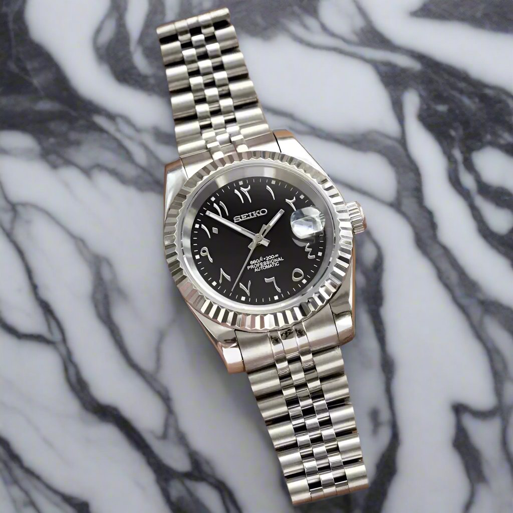 Seiko Just -Black Arabic Dial