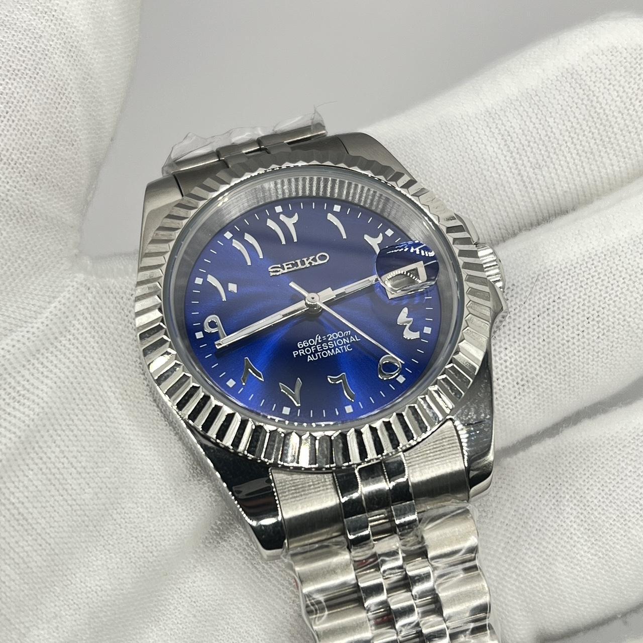 SeikoJust -Blue Arabic Dial