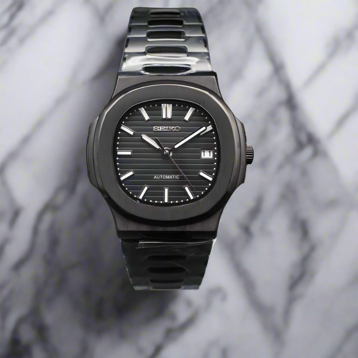 Nautiko Triple Black - Nh35 Seiko Automatic  Watch