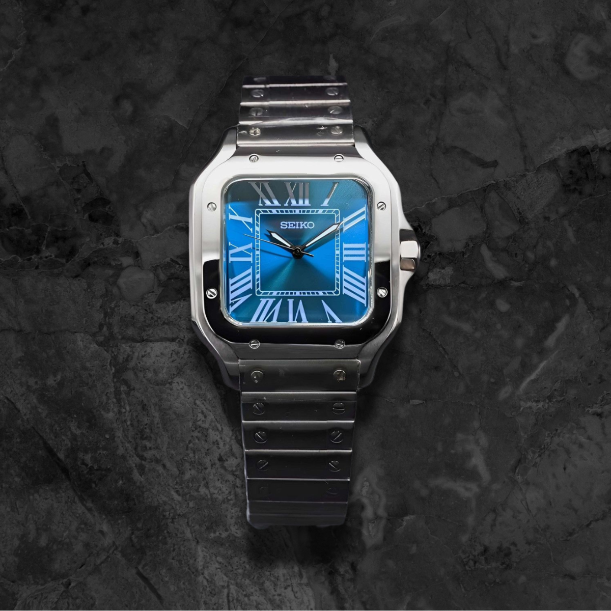 SEIKO Santos Mod Nh35 Movement