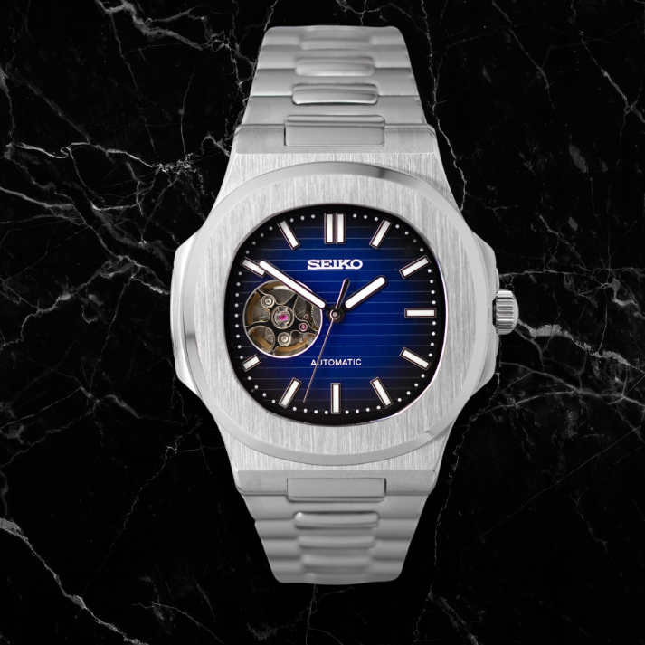 Nautiko Royal Blue(Open heart) - Nh35 Seiko Automatic