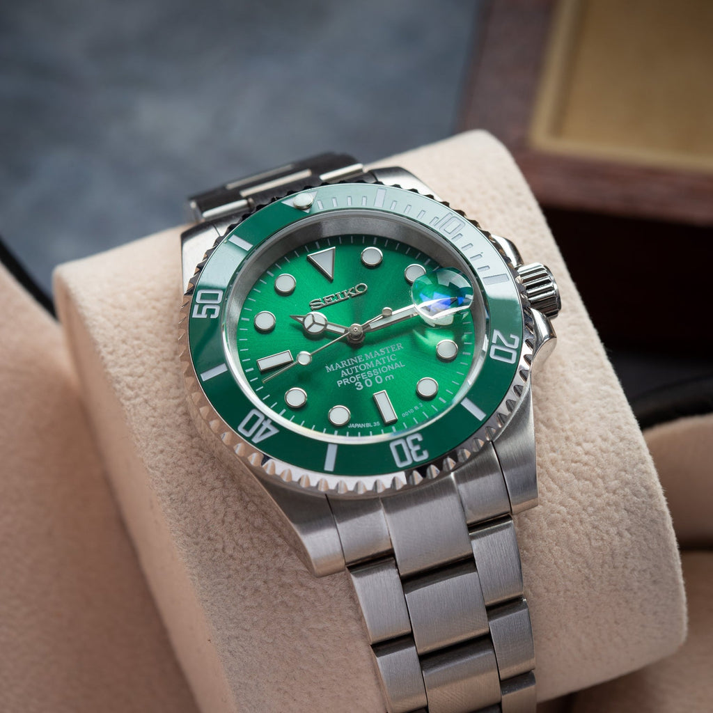 Seiko Mod Submariner Hulk