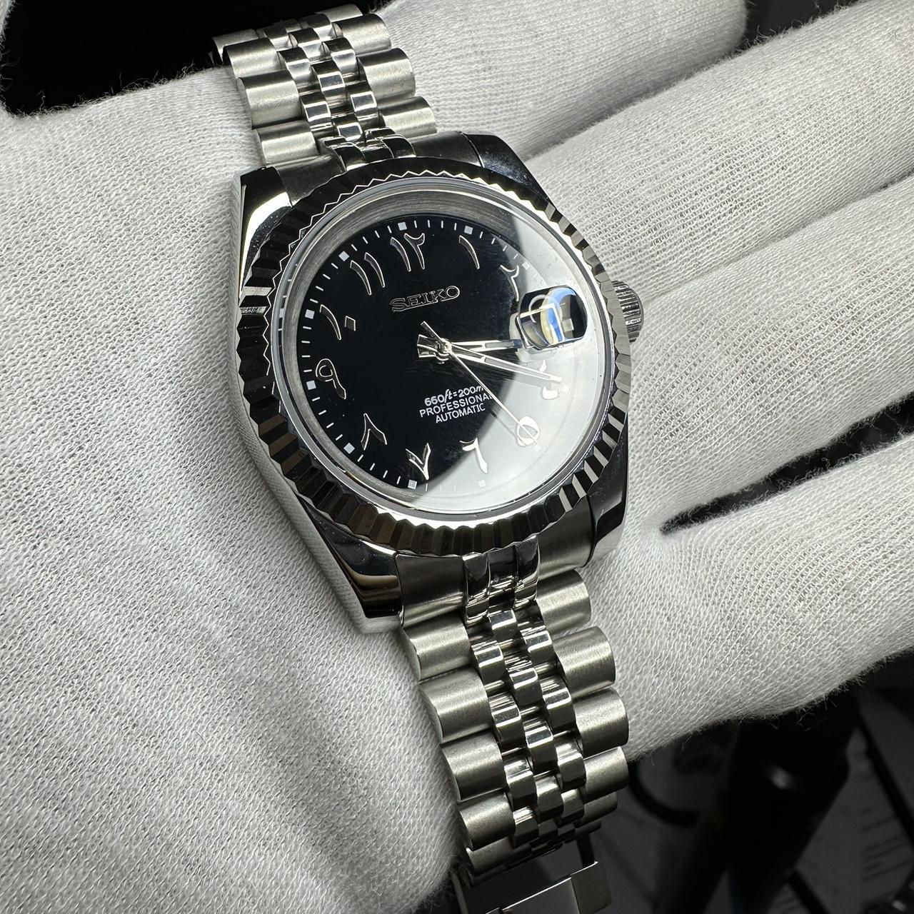 Seiko Just -Black Arabic Dial