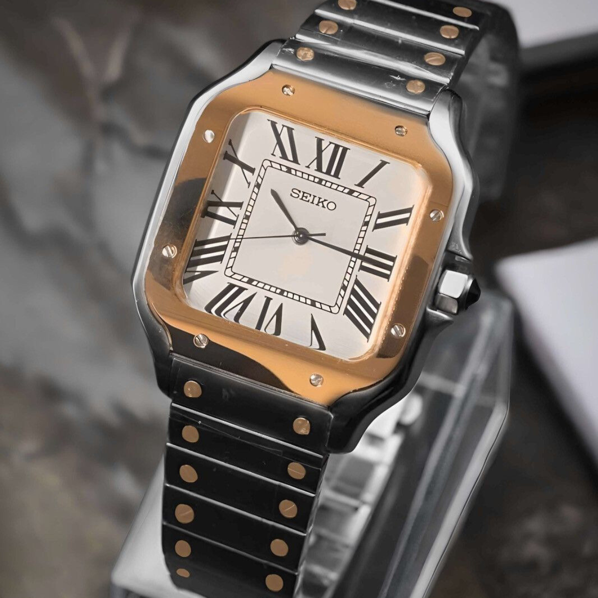 SEIKO Santos Mod Nh35 Movement